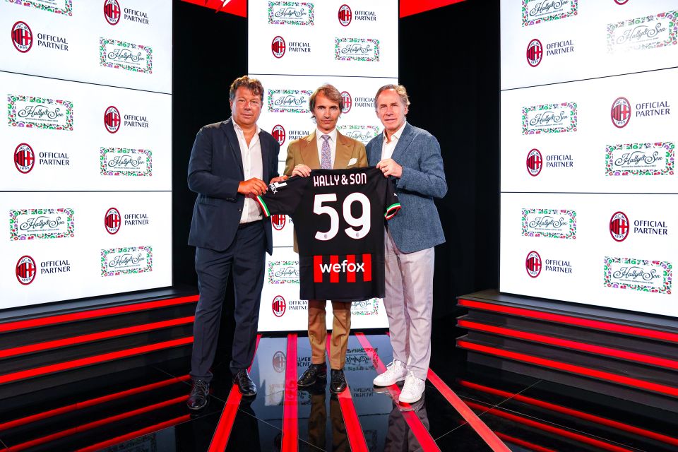 Partnership tra AC Milan e Hally & Son